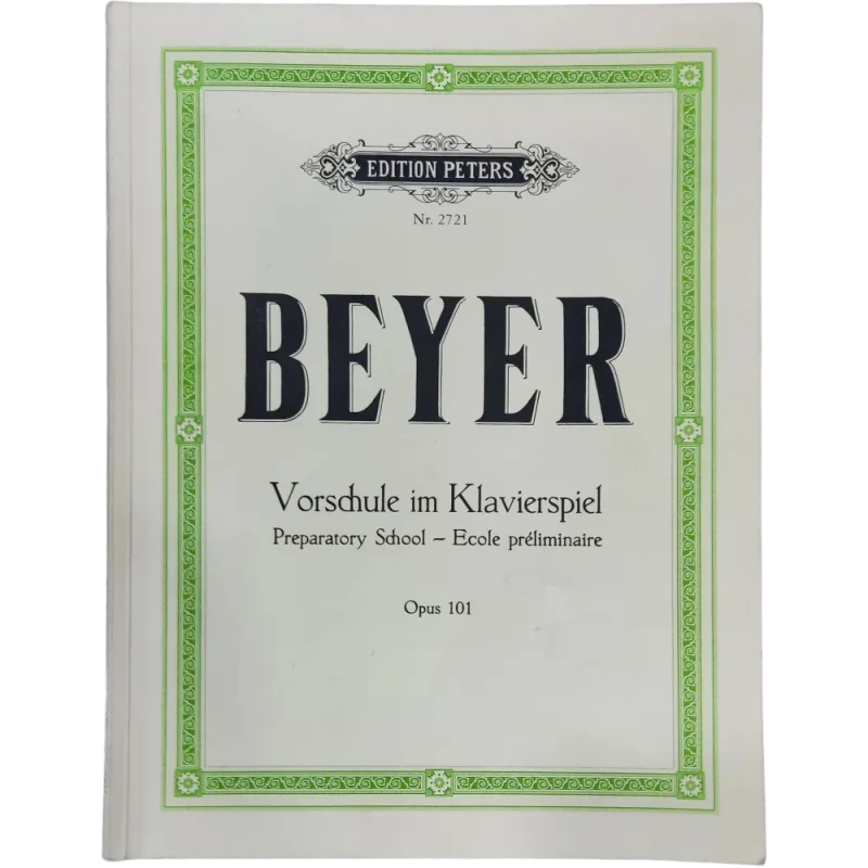 Home / Accessories / Books / Conservatoir books / Beyer Vorschule im Klavierspiel – Preparatory School – Opus 101 Beyer Vorschule im Klavierspiel –