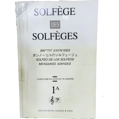 Solfege des solfeges Volume 1A