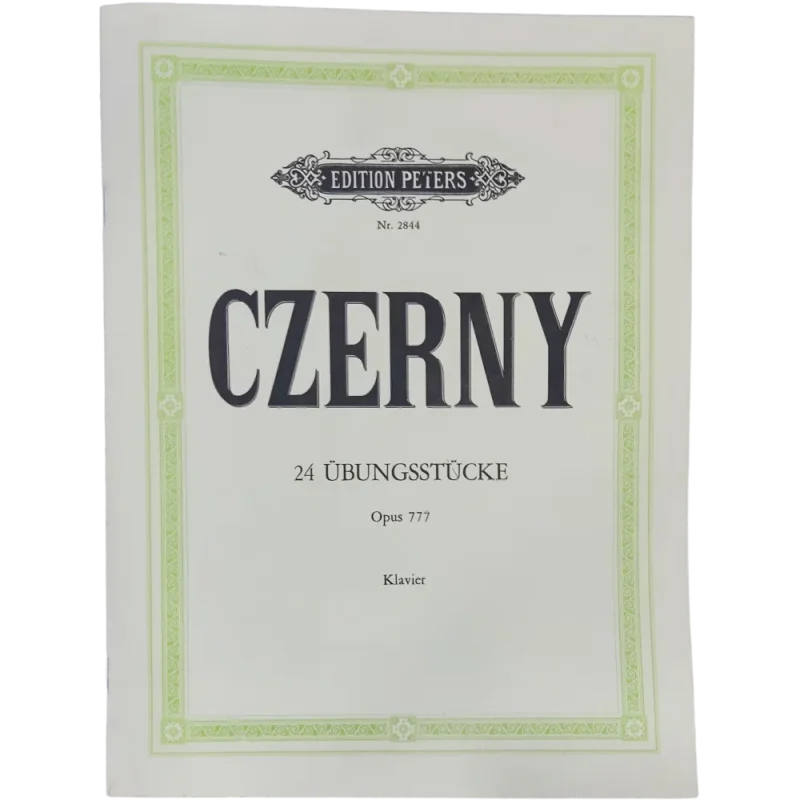 Czerny 24 Ubungsstucke Opus 777 Klavier