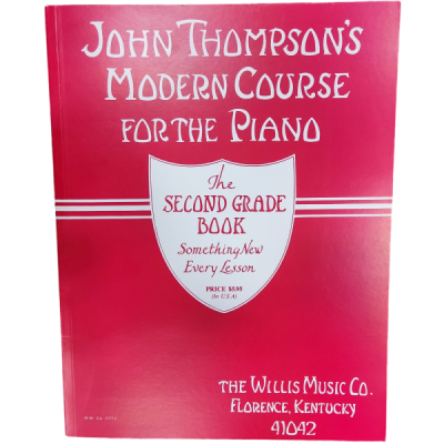The Second Grade book – John Thompson’s modern course for the piano