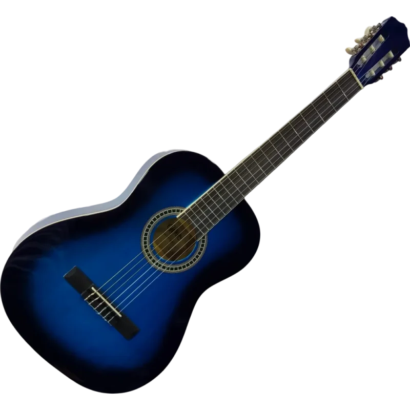 duoleimi 36″ Classical Guitar Blue Color