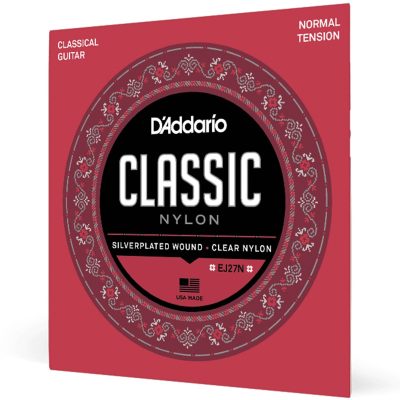 D'Addario EJ27N Nylon Student Classical Guitar String - Normal Tension