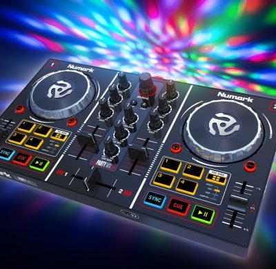 Party Mix DJ Controller with Built In Light Show