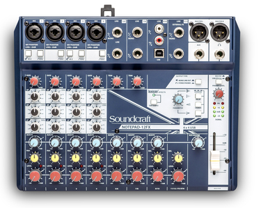 Notepad-12FX 12-channel mixer