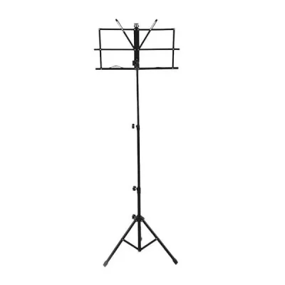 Hebikuo P-011 Foldable Sheet Music Stand Black Color With Bag