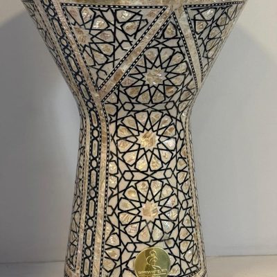 Gawharet el-Fann Hand-Made Darbuka With Padded Bag 23