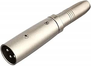 Adam Hall 7853 Adapter 6.3 mm stereo jack, female to XLR female.